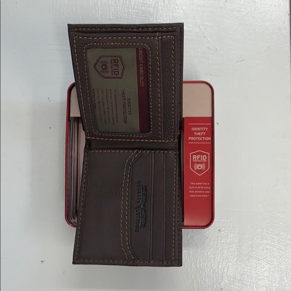 *NEW* Levi’s Mens Slim Fold Wallet - Picture 5 of 6